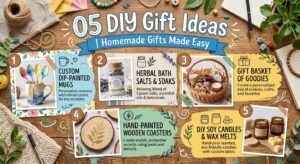 05 DIY Gift Ideas | Homemade Gifts Made Easy