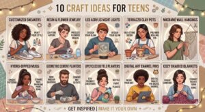 10 Craft ideas for Teens