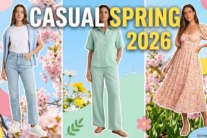 05 Effortless Casual Spring Outfits to Rock in 2026