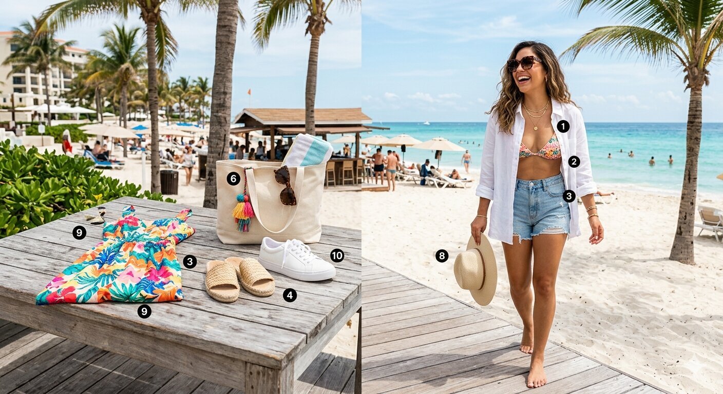 Discover the 10 outfit essentials you need for spring break. Stay stylish and comfortable with these must-have fashion items for beach trips and vacations.