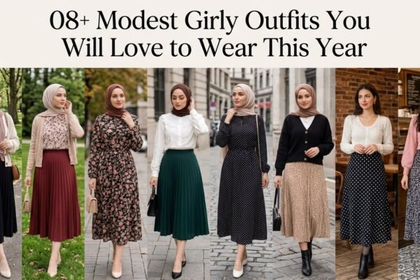 08+ Modest Girly Outfits You Will Love to Wear This Year
