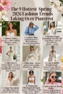 The 9 Hottest Spring Fashion Trends 2026 Taking Over Pinterest This Season