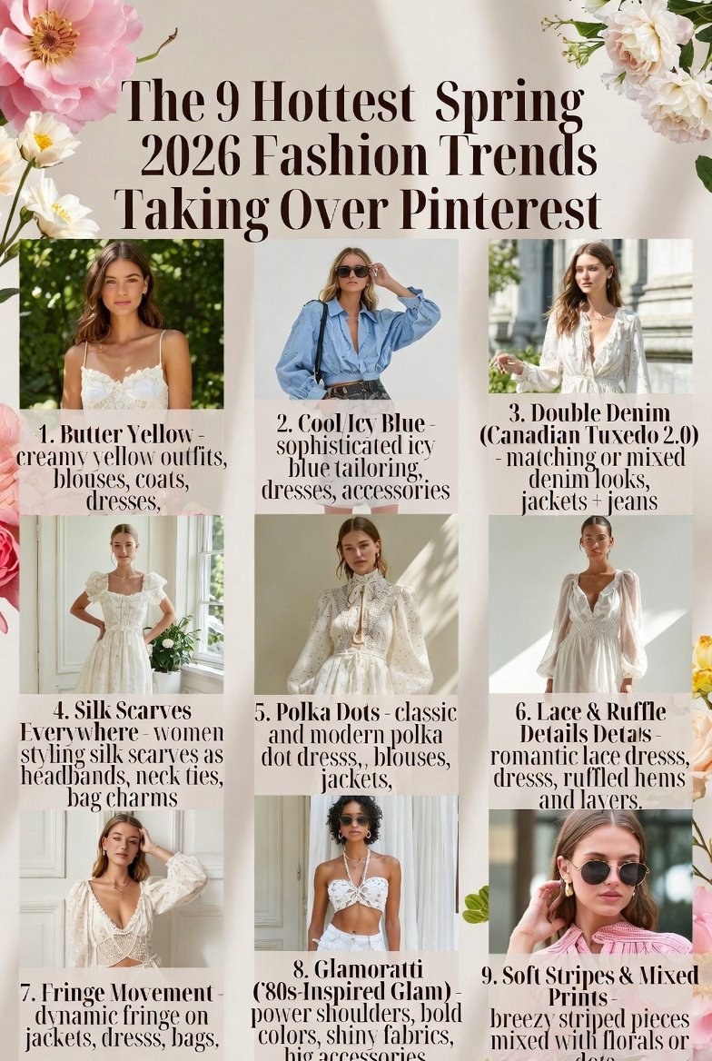 The 9 Hottest Spring Fashion Trends 2026 Taking Over Pinterest This Season