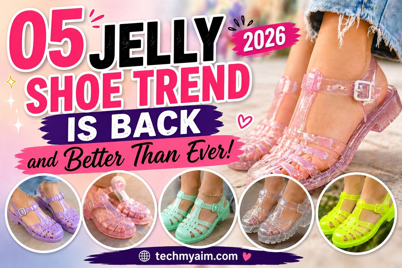05 Jelly Shoe Trend Is Back and Better Than Ever