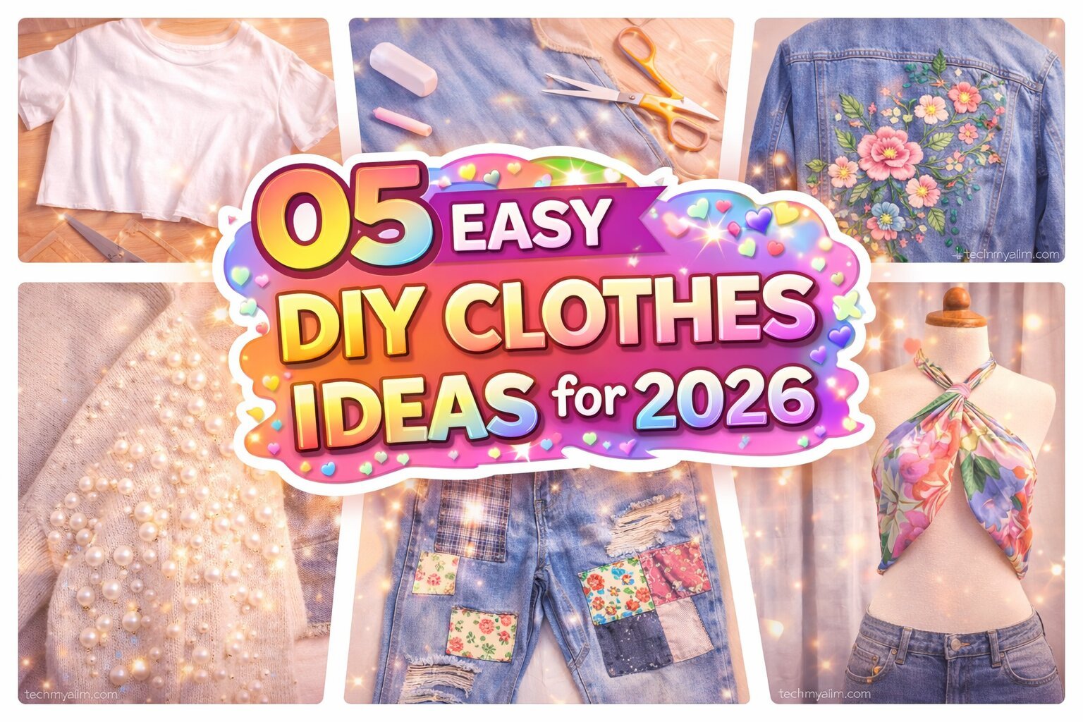 05 Easy DIY Clothes Ideas for 2026