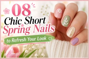 08 Chic Short Spring Nails to Refresh Your Look