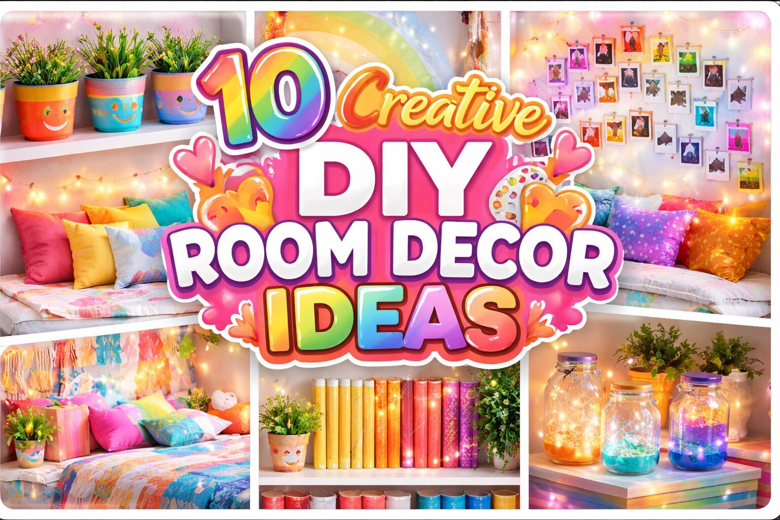 10 Creative DIY Room Decor Ideas to Add Color to Your Space