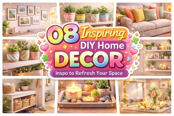 08 Inspiring DIY Home Decor Inspo to Refresh Your Space