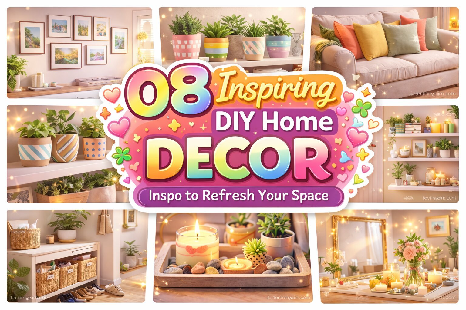 08 Inspiring DIY Home Decor Inspo to Refresh Your Space