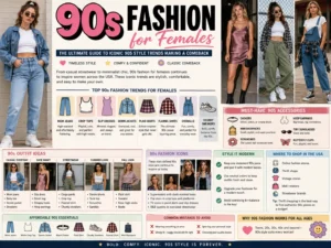 1990s fashion for woman