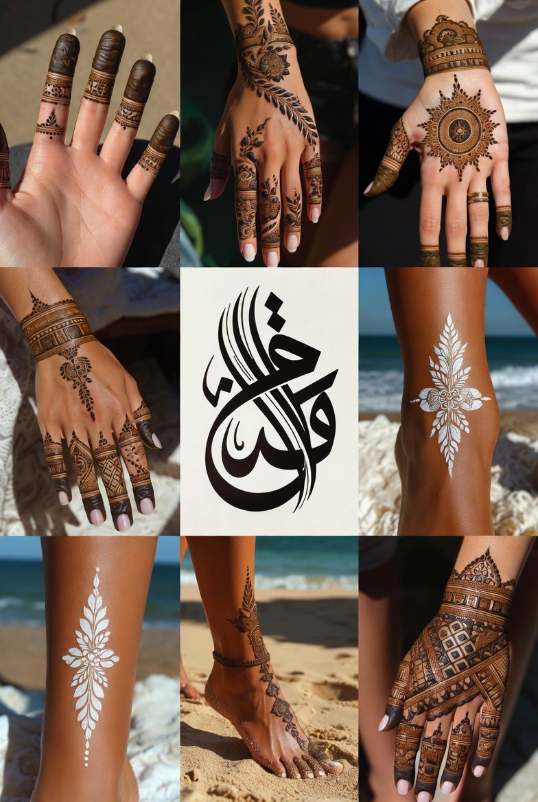 8 Trendy Summer Henna Designs To Try This Season