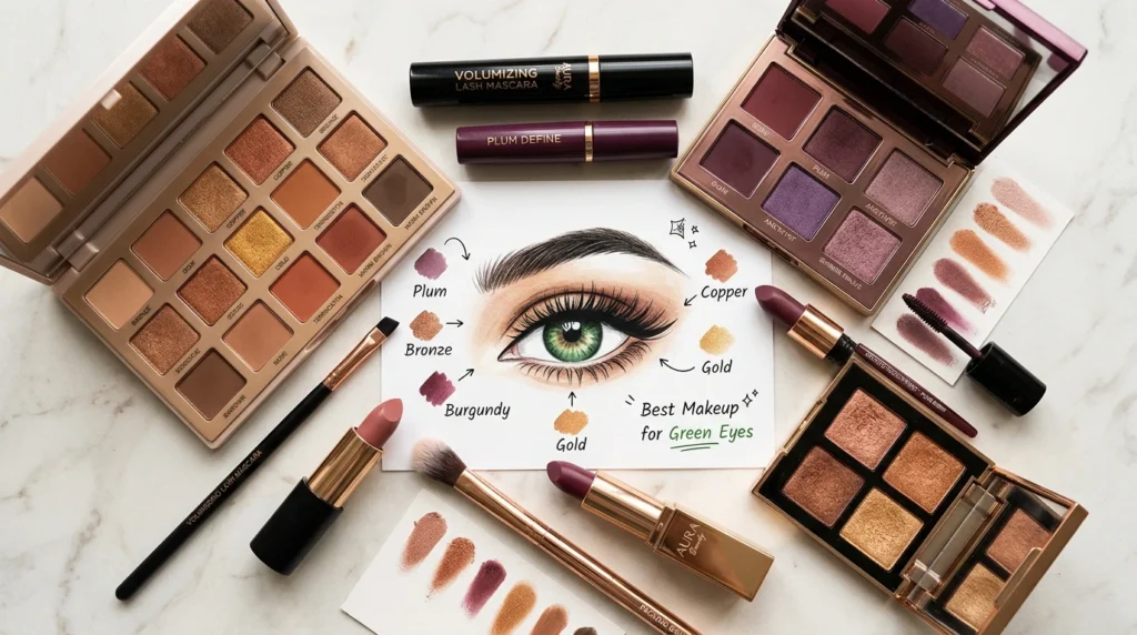 Makeup for Green Eyes