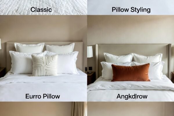 7 Pillow Placement Ideas for a Hotel-Style Bedroom