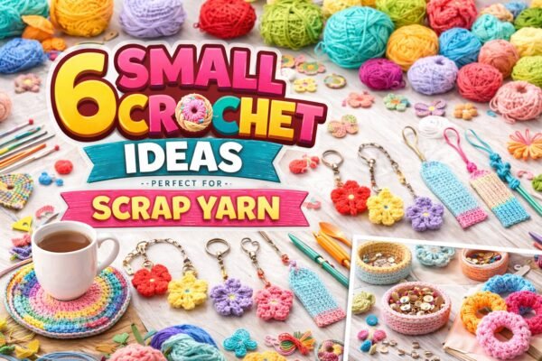 06 Small Crochet Ideas Perfect for Scrap Yarn