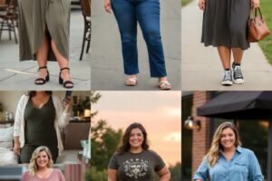 7 Flattering Plus-Size Casual Date Night Outfit Ideas