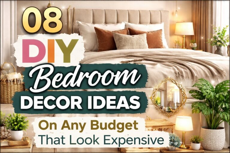 08DIY Bedroom Decor Ideas on Any Budget That Look Expensive