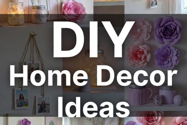 DIY Creative Crafts Home Decor: A Fun Guide with 05 Artistic Handmade Inspirations