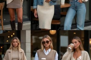 7 Cute Coffee Date Outfits That Are Cozy, Chic, and Flirty ☕✨