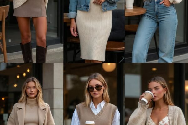 7 Cute Coffee Date Outfits That Are Cozy, Chic, and Flirty ☕✨