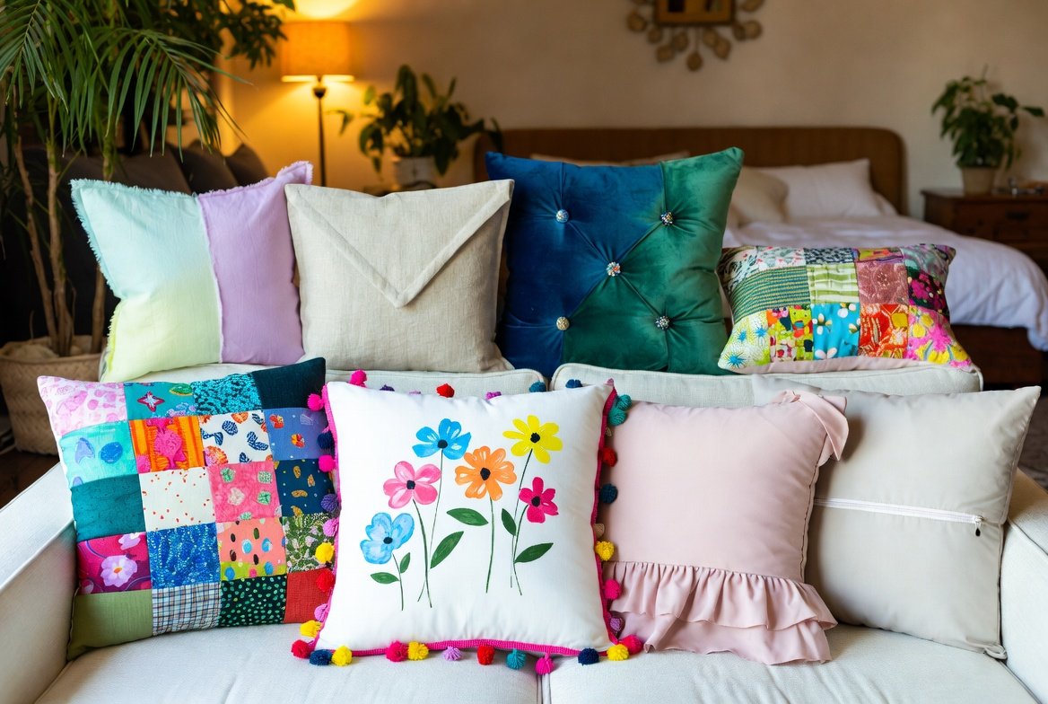 8 Throw Pillow Tutorials to Create Beautiful and Stylish Home Decor