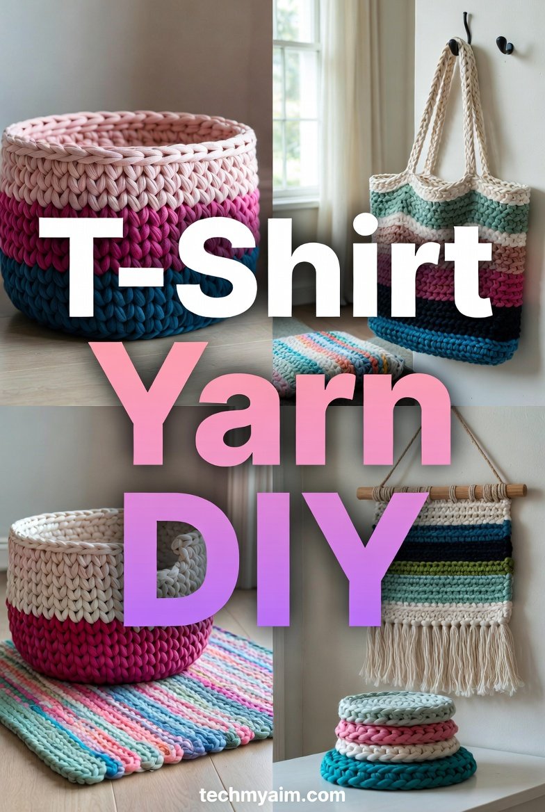 05 DIY T-Shirt Yarn Projects