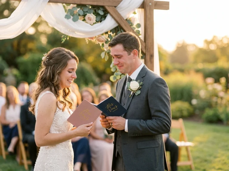 Vows on Wedding Day How to Write Words That Actually Mean Something (And Make Them Cry) vows on wedding
