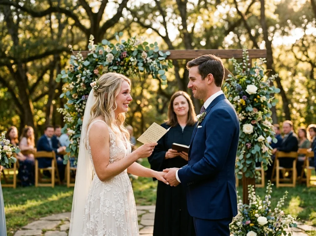vows on wedding