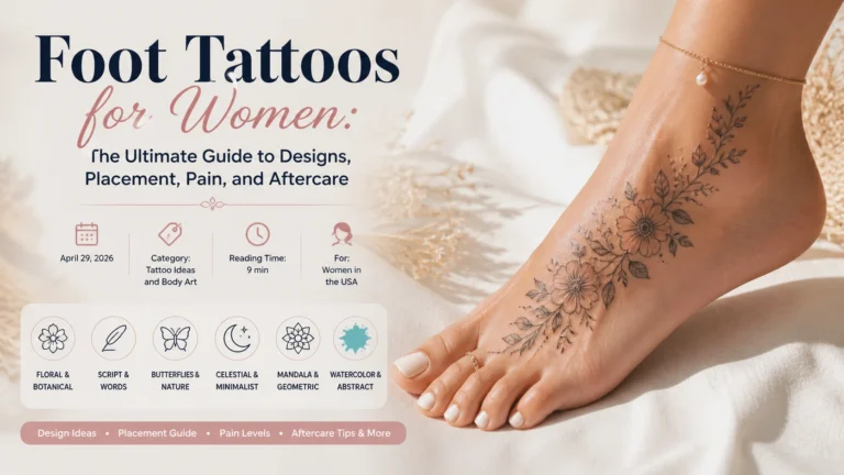 Foot Tattoos for Women
