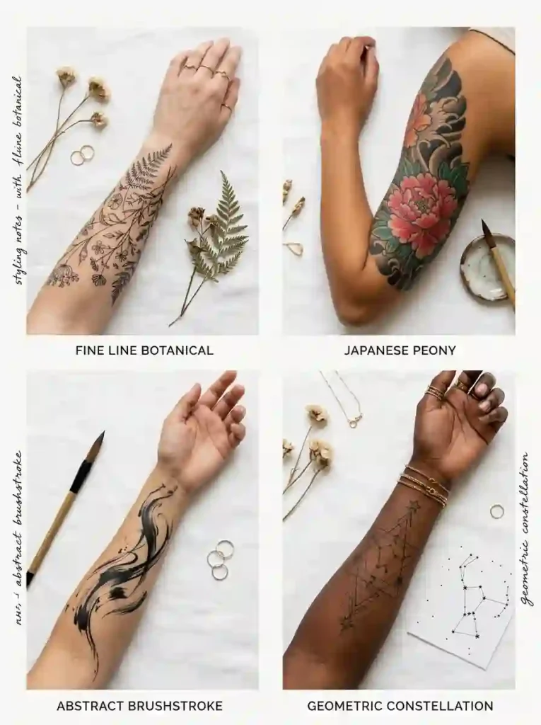 Arm Tattoo for Female