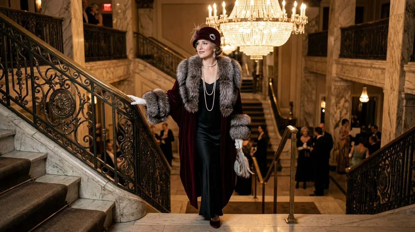 fashionable 1920s woman