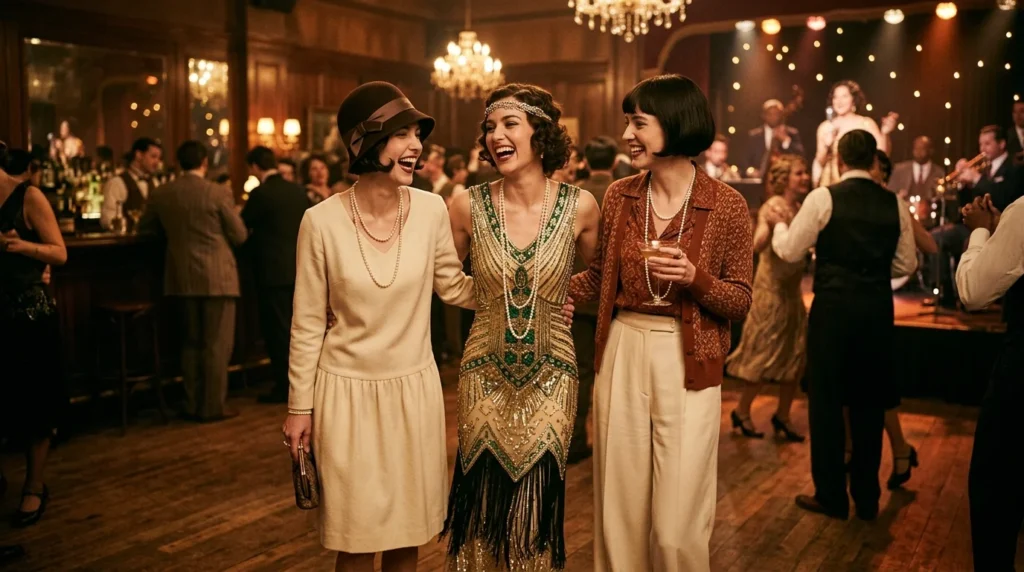 fashionable 1920s woman