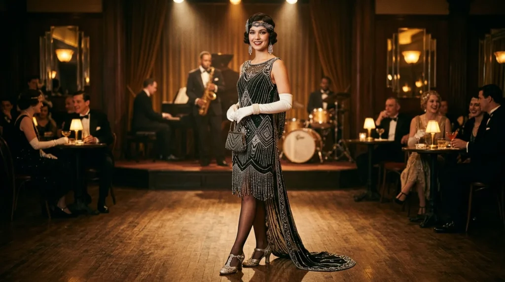 fashionable 1920s woman