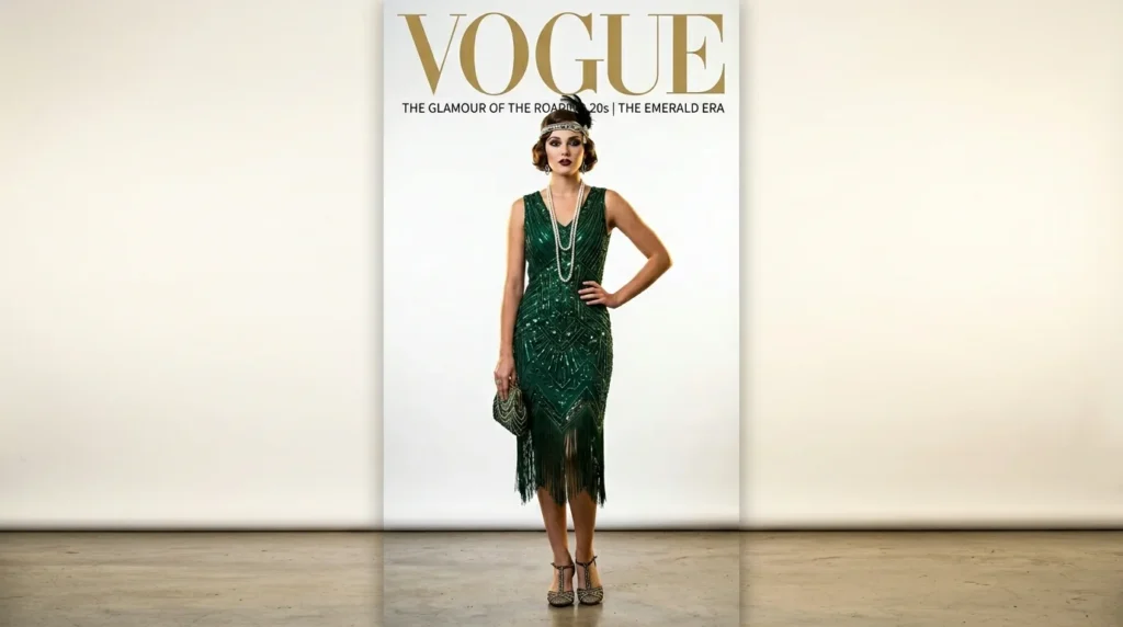 fashionable 1920s woman