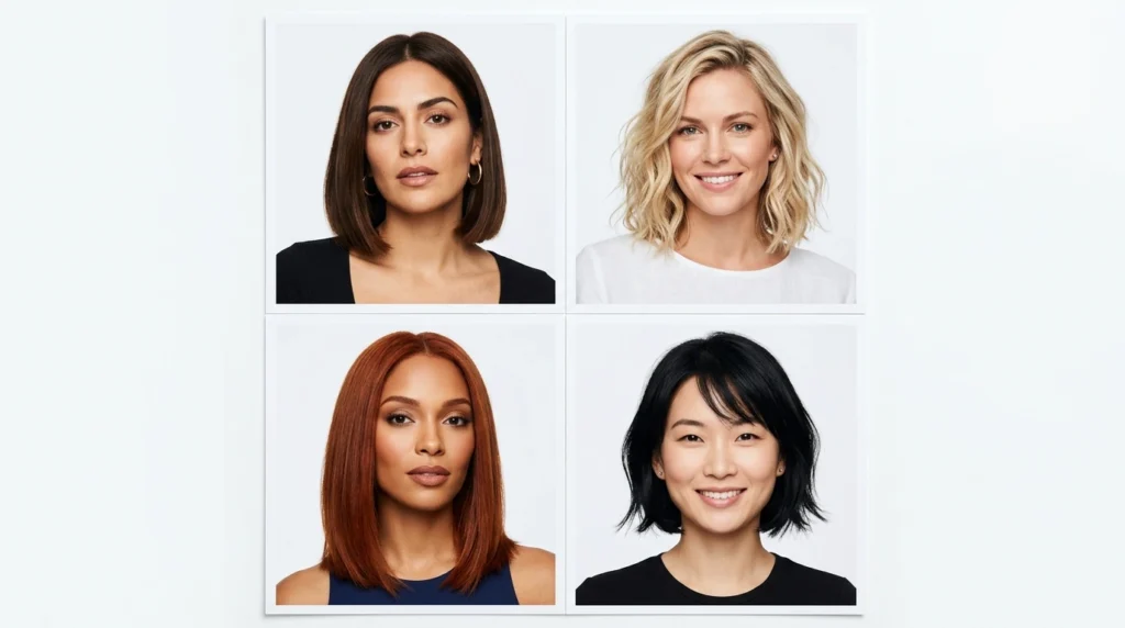 bob cut hair women