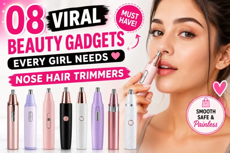 08 Viral Beauty Gadgets Every Girl Needs | Nose Hair Trimmer