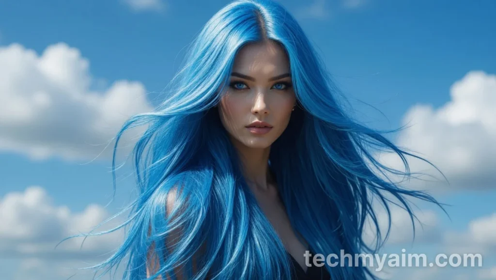 
Blue Hair