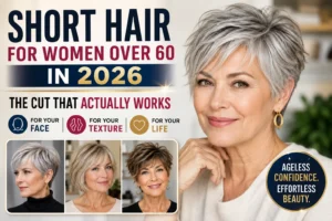 Short Hair for Women Over 60 in 2026: The Cut That Actually Works for Your Face, Texture, and Life