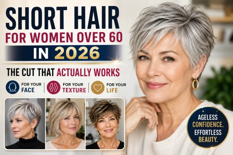 Short Hair for Women Over 60 in 2026: The Cut That Actually Works for Your Face, Texture, and Life Short Hair for Women Over 60 in 2026: The Cut That Actually Works for Your Face, Texture, and Life
