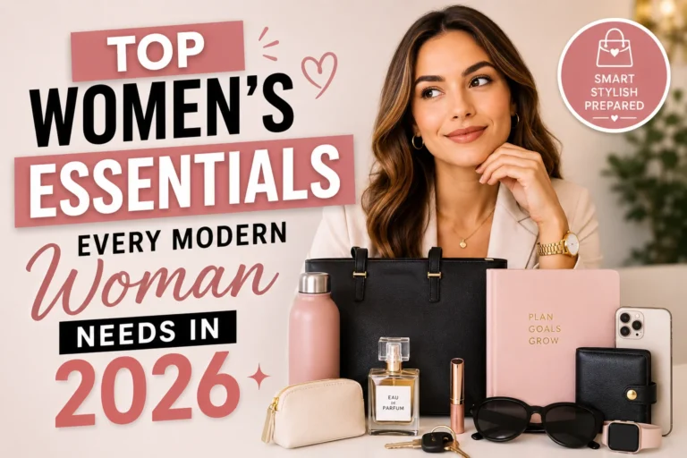 Top Women’s Essentials Every Modern Woman Needs in 2026 Top Women's Essentials Every Modern Woman Needs in 2026