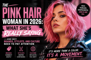 The Pink Hair Woman in 2026: What She's Really Saying — and Why Brands, Stylists, and Culture Need to Pay Attention