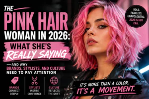 The Pink Hair Woman in 2026: What She's Really Saying — and Why Brands, Stylists, and Culture Need to Pay Attention