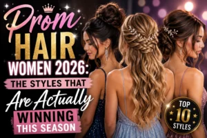 Prom Hair Women 2026: The Styles That Are Actually Winning This Season Prom Hair Women 2026: The Styles That Are Actually Winning This Season