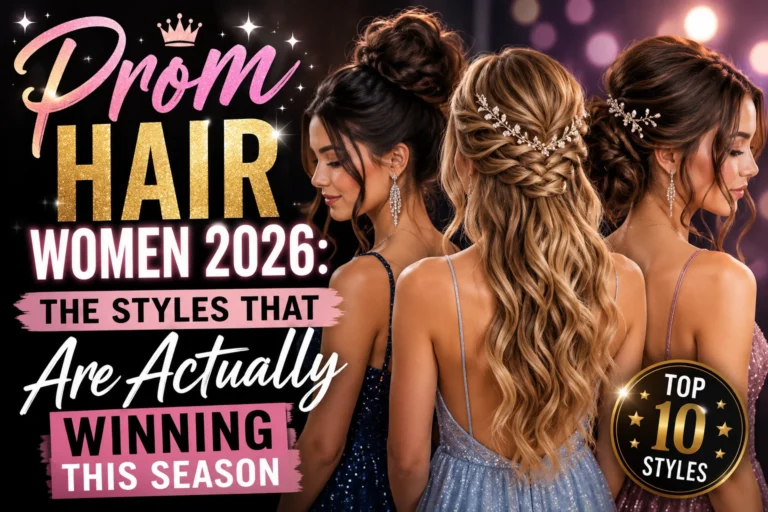 Prom Hair Women 2026: The Styles That Are Actually Winning This Season Prom Hair Women 2026: The Styles That Are Actually Winning This Season
