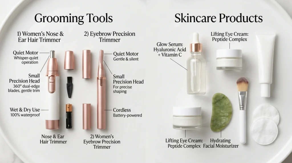 Features women should consider when choosing a nose hair trimmer